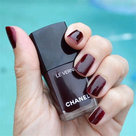 vernis rouge noir chanel|Iconic: Chanel’s Rouge Noir Nail Polish Shade Was a Happy Accident.